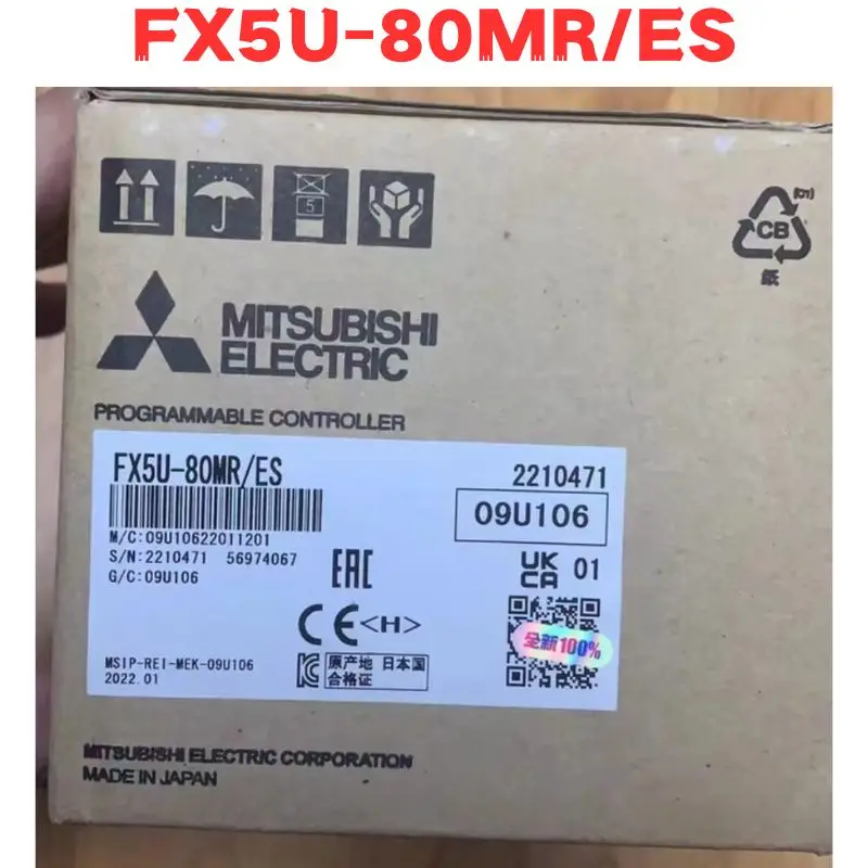 FX5U-80MR/ES Совершенно новый и оригинальный Φ/ES FX5U 80MR ES PLC