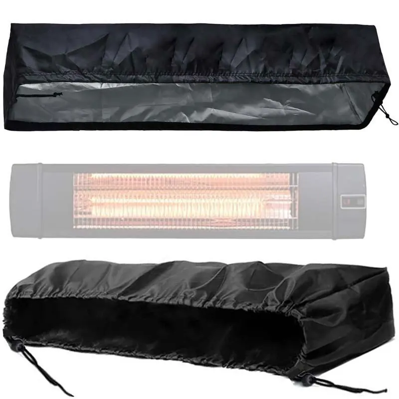 

Patio Heater Cover Bag Heavy-Duty Uv Resistant Waterproof Polypropylene & Polyurethane Tear Resistant Easy On/off Dustproof