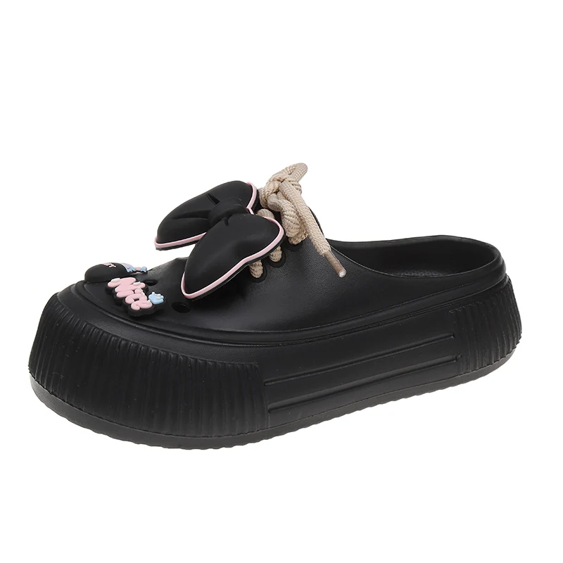 New female cartoon cute summer outdoor slippers non-slip platform sandals Beach shoes Girls bathroom women's shoes plus size 42