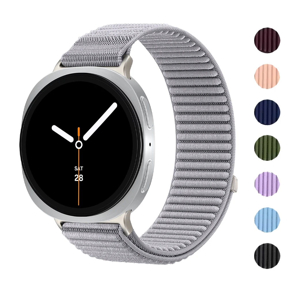Stoffarmband für Samsung Galaxy Watch 8 9 40 mm 44 mm Zubehör Nylon Pulseira Armband Correa Galaxy Watch 8 Classic 46 mm Armband