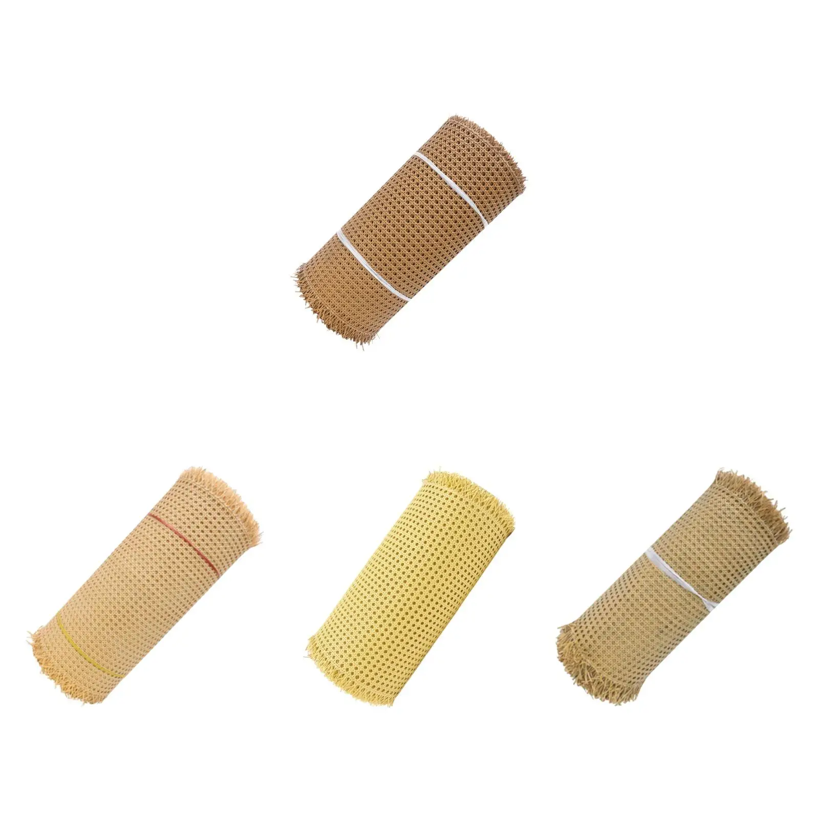 Rattan Cane Webbing Woven Cane Handwoven Synthetic Poly Rattan Woven Open Mesh Cane Net for Wall