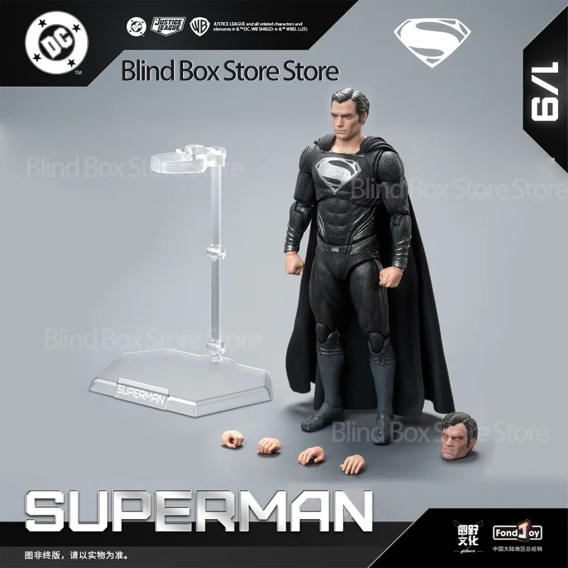 

Fondjoy New DC Figure Bvs Luxury Set Black Superman Action Figure Superman Figurine Pvc Joint Movable Kid Collection Toy Gift
