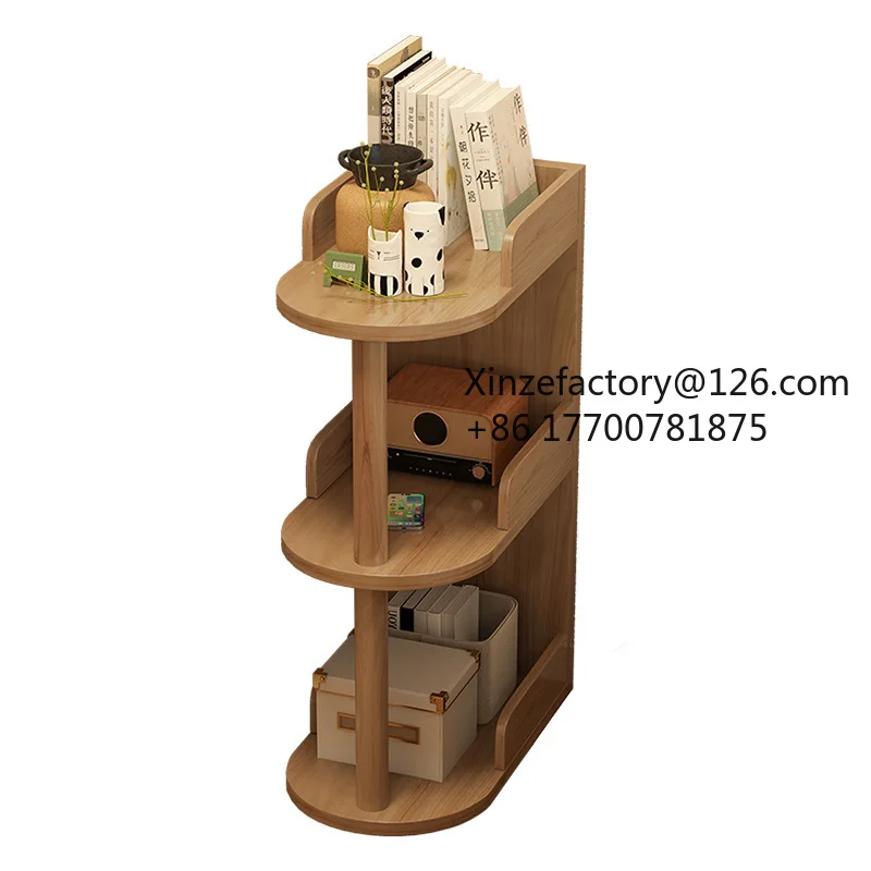 Factory Direct 2026 Top Rated Bedside Table Small Simple Modern Storage Cabinet Bedroom Very Narrow Crack Small Cabinet Simple M