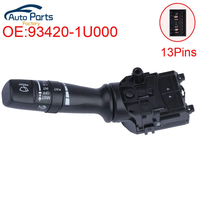 New Windshield Wiper Switch For Hyundai Sonata Elantra Kia Rio Forte 93420-1U000 934201U000