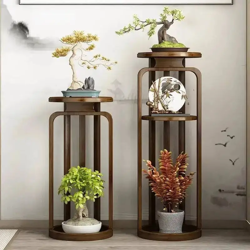

Repisas Stand Storage Wall Bedroom Wooden Display Nordic Shelves Corner Box Living Room Plant Flower Estante Home Decorations