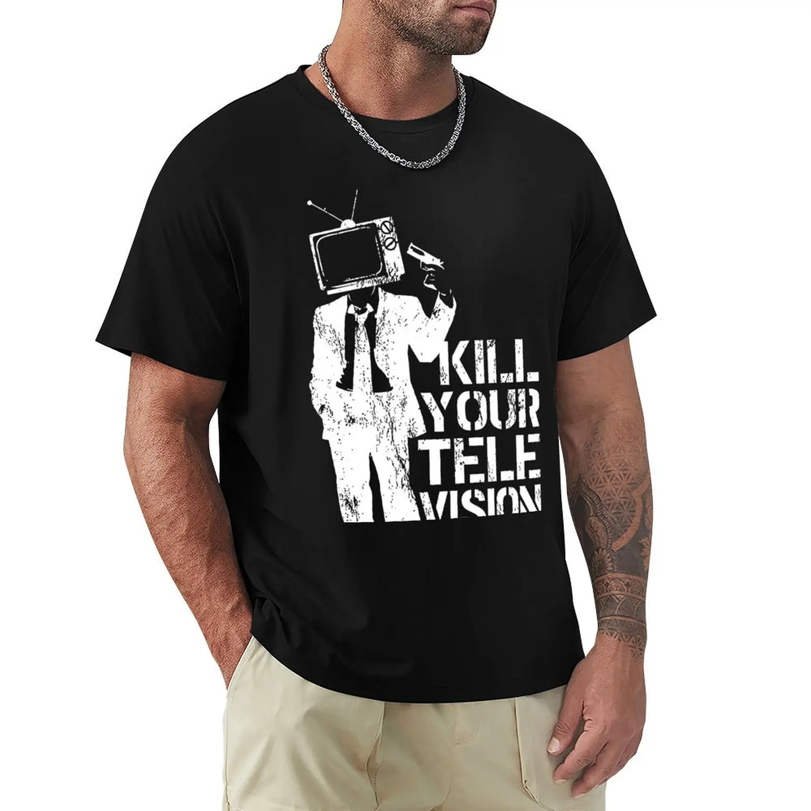 

kill your television T-Shirt affliction shirts anime t shirts valentines clothes customizeds slim fit t shirts for men