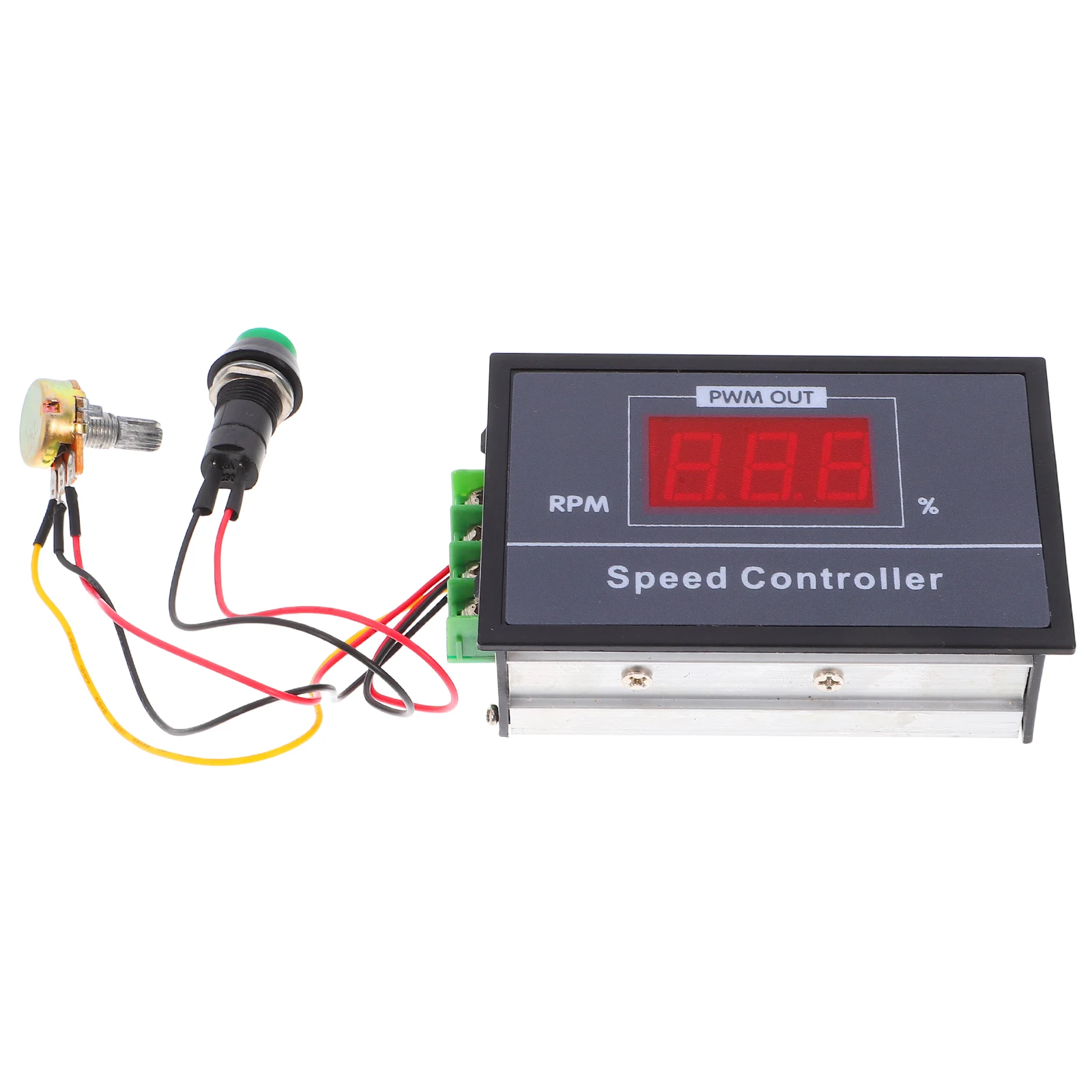 

DC Motor Speed Controller 6V12V24V48V PWM Adjustable Switch Digital Display Power Regulator Control Module