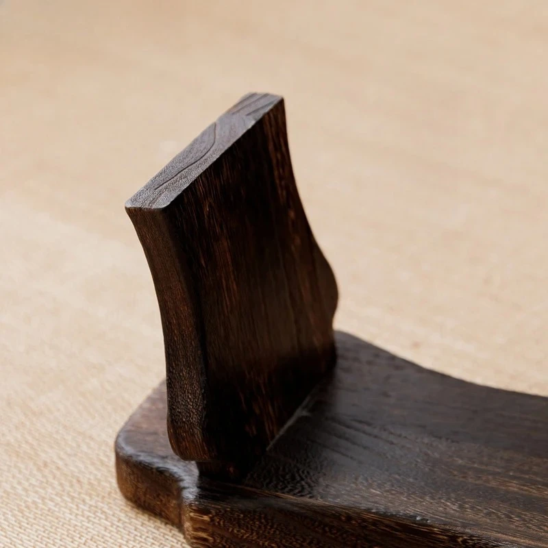 Solid Wood Meditation Stool Japanese Style Zen Bench Entryway Shoe Bench Tatami Kneeling Chair Natural Wood Sitting Stool - Image 4