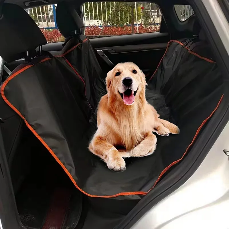 Car Rear Seat Cover Dog Mat Blanket Hammock Pup Travel Pad Protector Fit Pet Protector for Car Truck SUV Waterproof Pads