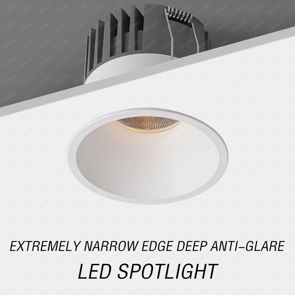 Dimmable LED Recessed Downlight Ceiling Spot Light for Home Shop Kitchen Living Room Lamp Embedded Spotlight Ac110V 220V