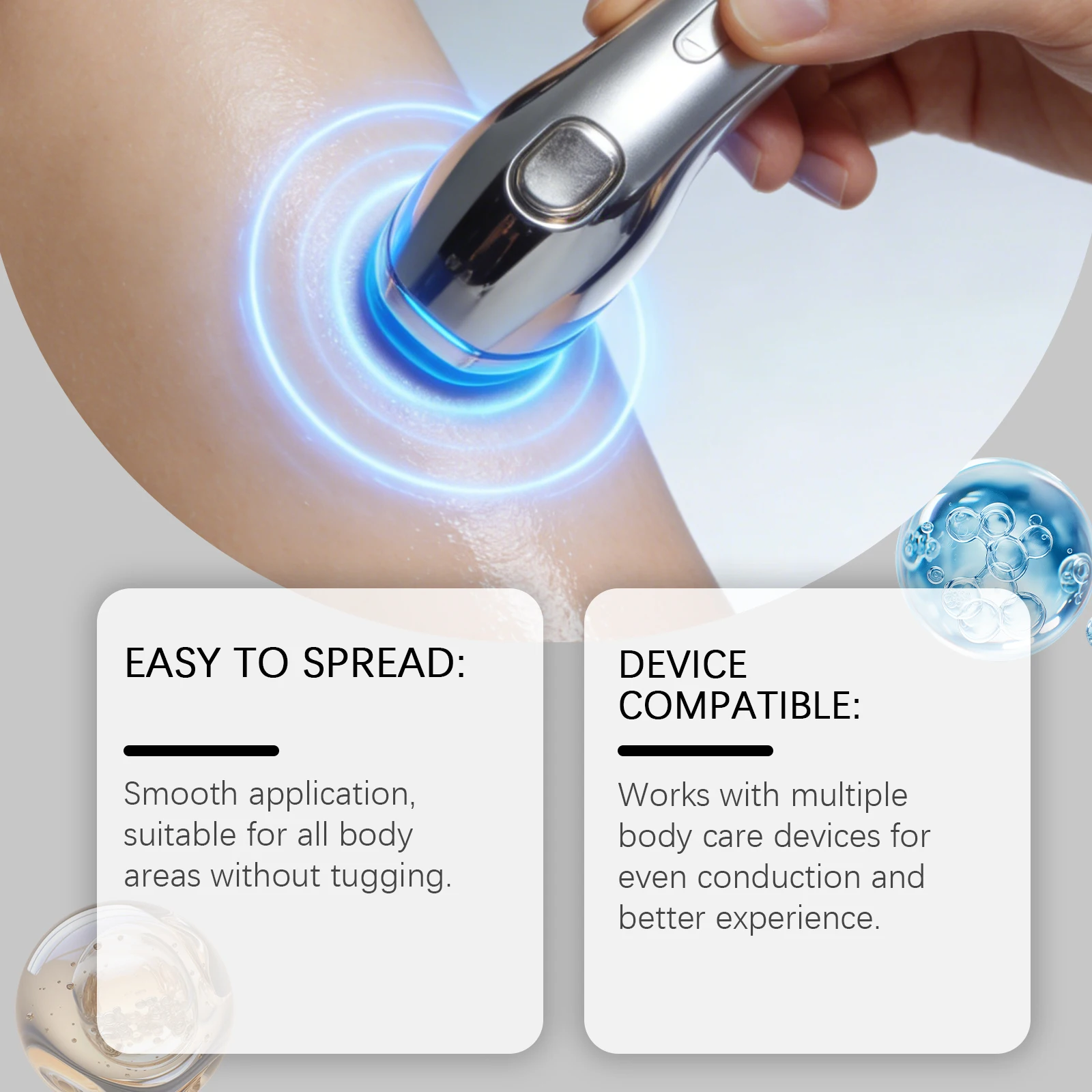 Skin Tightening Conductive Gel Help Absorb Nutrient Improve Dryness For All Beauty Instrument Conductive Gel For Facial Massager