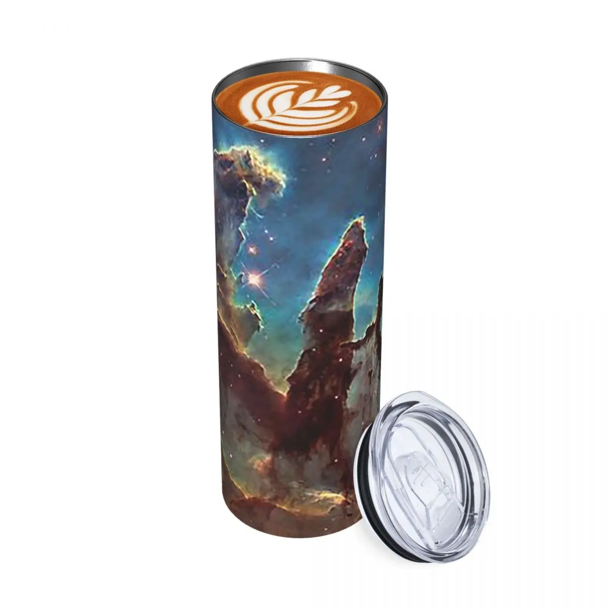 Eagle Nebula - The Pillars Of Creation Stainless Steel Tumbler Vacuum Insulated Mug Thermal Cold Bottle Straws With Lid 20oz