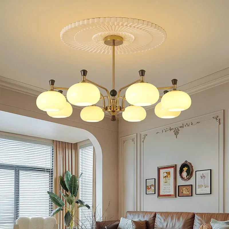 

ELARA Современный подвесной светильник Американский творческий зал Столовая Спальня Отель Вилла Кафе Простая художественная домашняя люстра