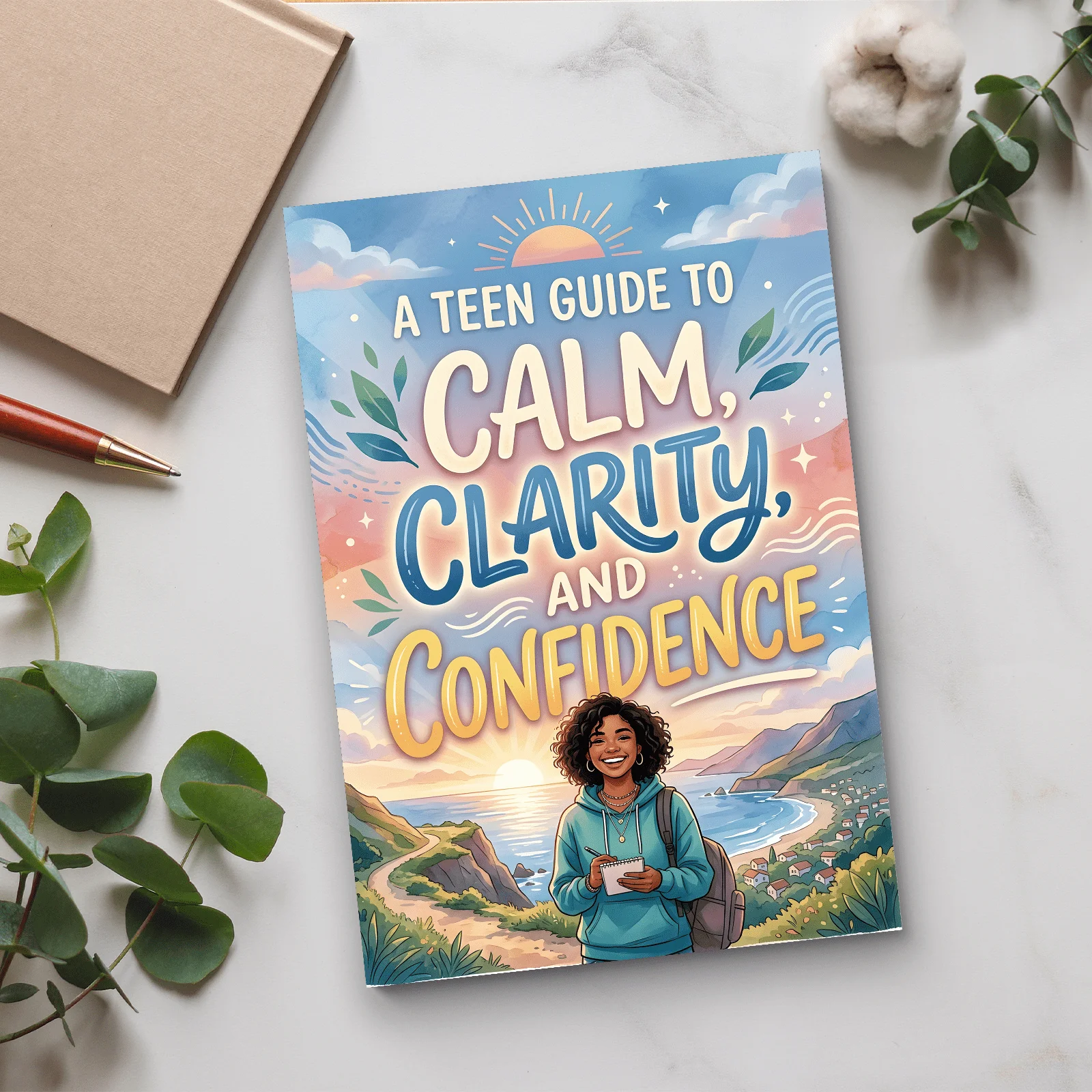 A Teen Guide to Calm, Clarity, and Confidence: Self-Help Book for Emotional Wellness, Anxiety Relief, Positive Mindset view 4