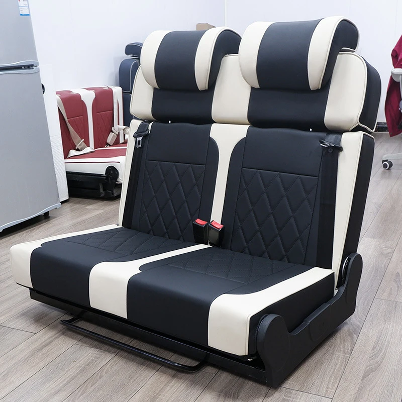 car convertible bed chairs, suitable for Iveco/Maxus，RV seats, single/double/three-seater modified bed car multi-function seats