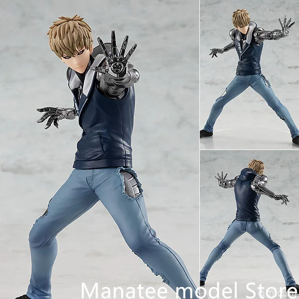 

Good Smile Original POP UP PARADE One-Punch Man Genos PVC Action Figure Anime Model Toy Figure Collection Doll Gift