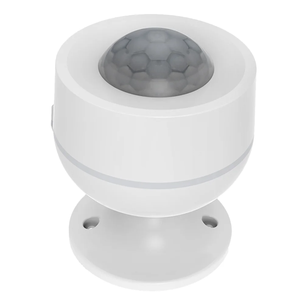 Sensor temperatur dan Alarm USB pintar Pir putih Abs