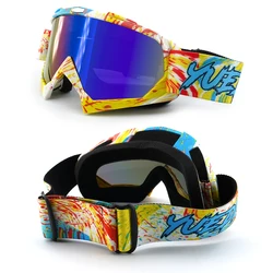 Hot sale ultralight off-road motorcycle goggles mountain bike downhill goggles