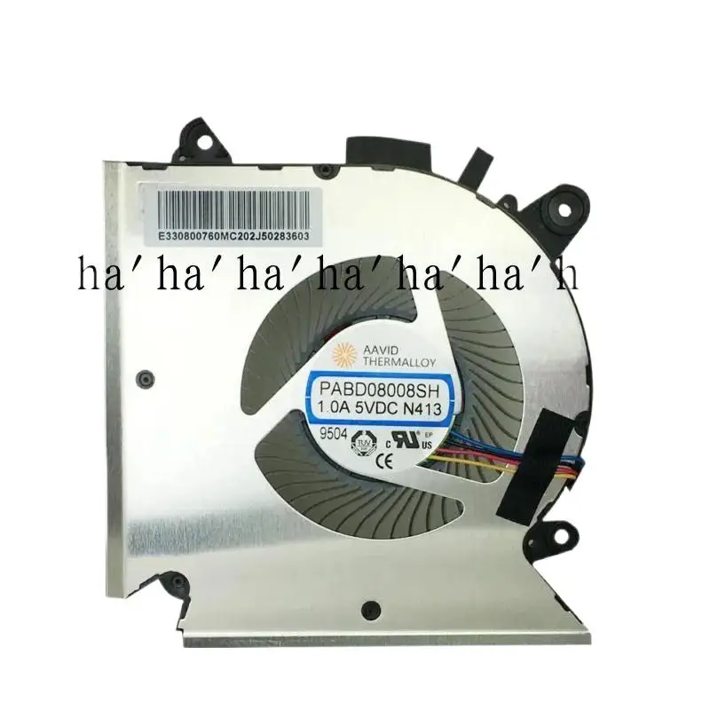 

1 ДЛЯ MSI GF63 MS-16R1 MS-16R2 Вентилятор процессора ноутбука PABD08008SH N413 DC5V 1,0A