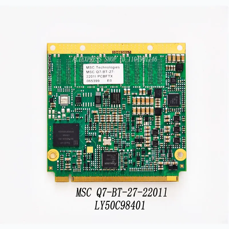 

For MSC Q7-BT-27-2201L embedded industrial control small card LY50C98401 Industrial motherboard