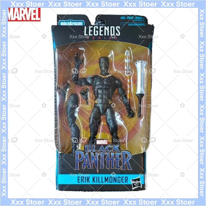 

New Original Marvel Legends Series BLACK PANTHER ERIK KILLMONGER Action Figure for Collectible Toy for Kids Adult for Display