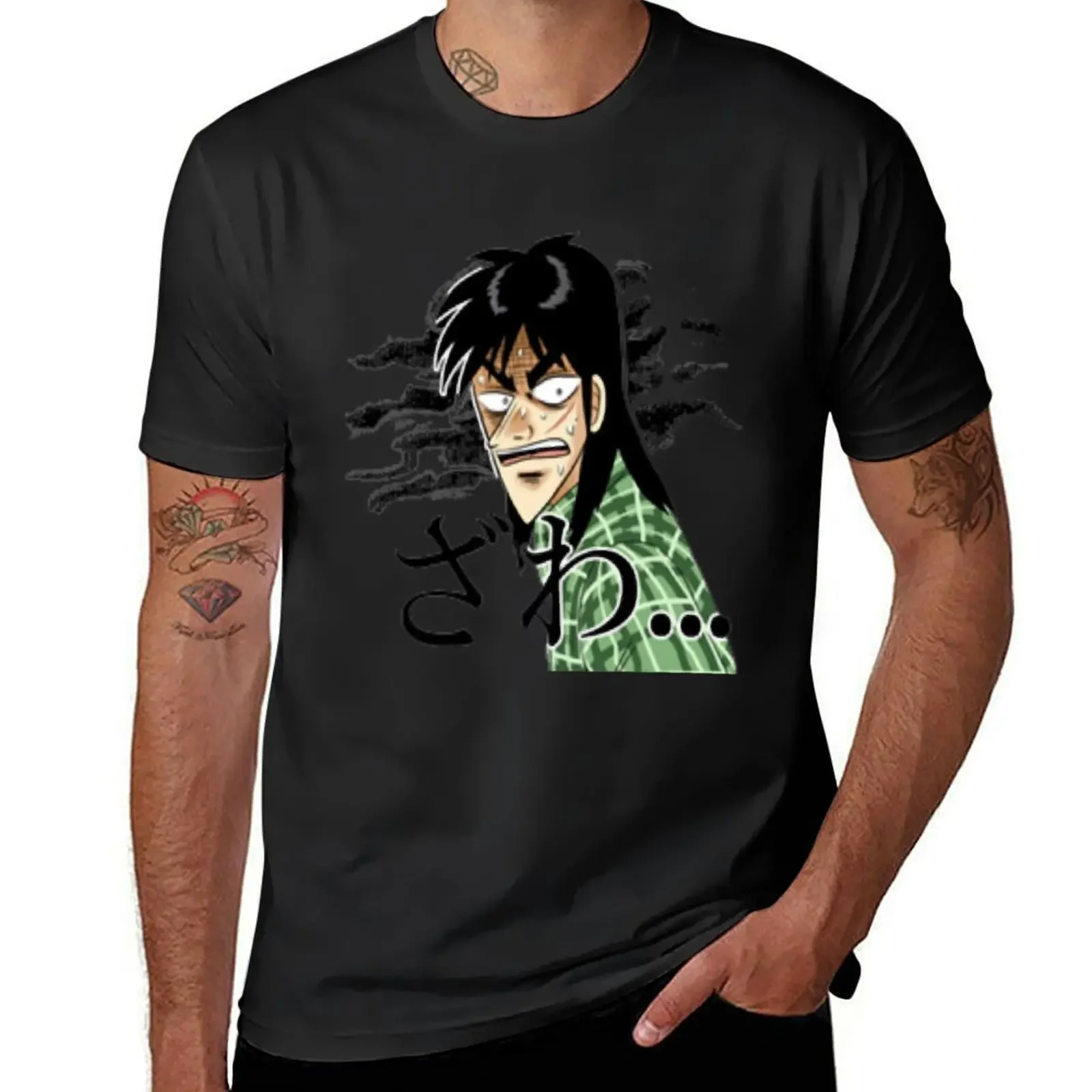 

Kaiji Ultimate Survivor T-Shirt plain korean fashion customizeds oversizeds men graphic t shirts