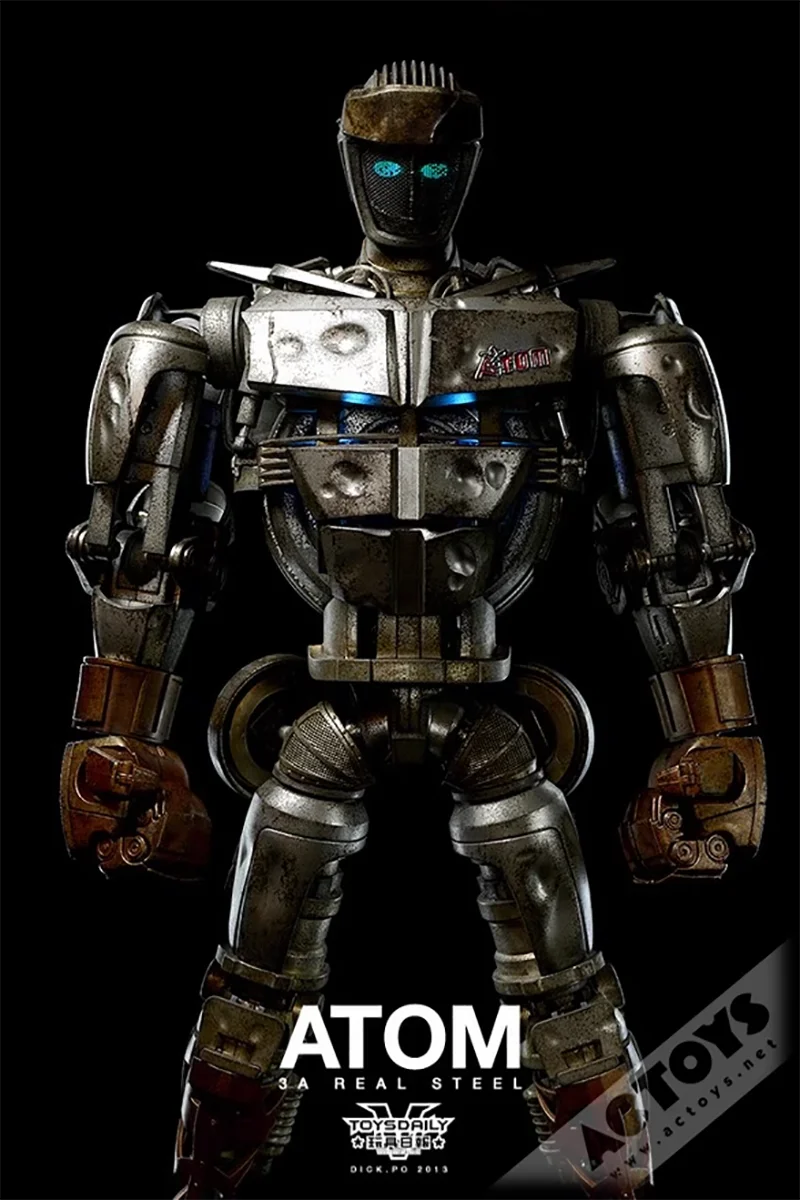 3A ThreeZero 1/6 Real Steel Atom ATOM Robot Mech Official Website Version Action Figure Model Toys Collection Ornament Gift