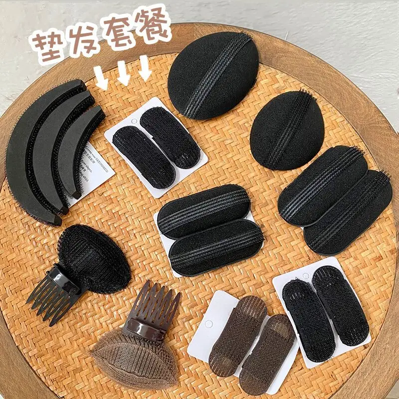 

Korean High Skull Top Black Hair Clip Women's Invisible Fluffy BB Clip Simple Fashion Daily Going Out Versatile Hair Accessories