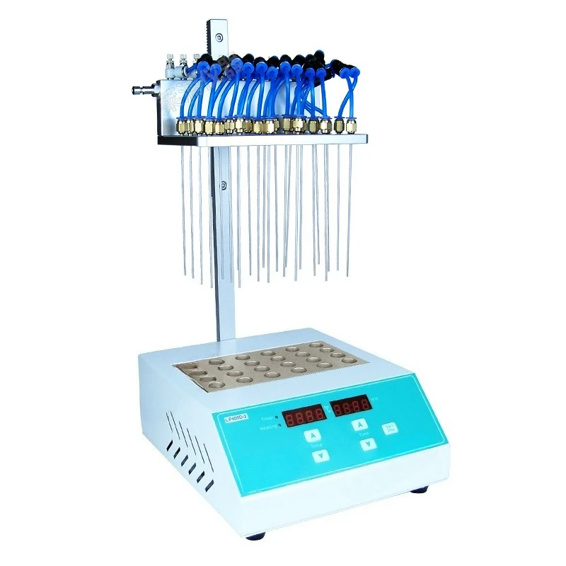 Dry Nitrogen Blower 12 Hole 24 Hole Nitrogen Blower Nitrogen Purge Instrument Laboratory Sample Dry Concentrator Extractor