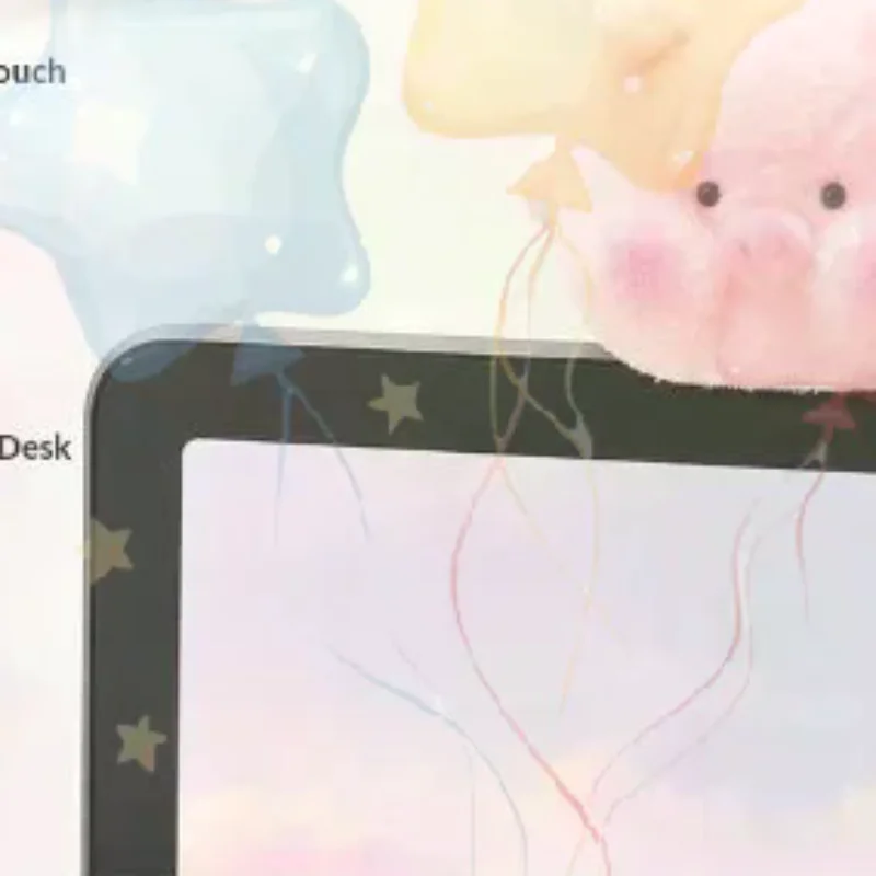 1 Pcs Cute Fluffy Pig Car Ornaments With Shaking Pink Wings Perfect For Dashboard Office Desk Decor