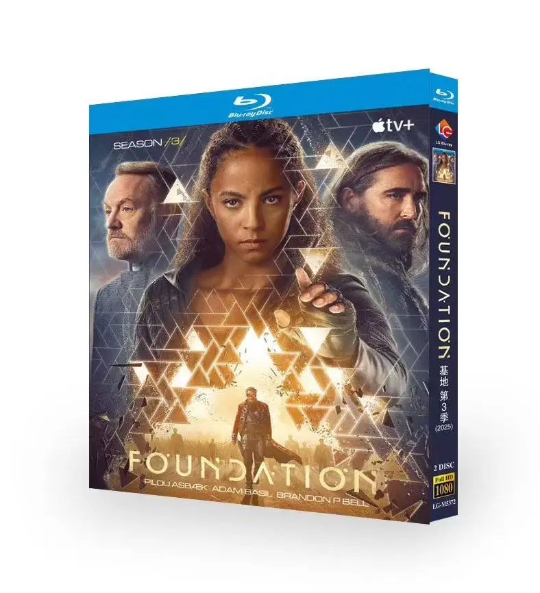 

Foundation Season 3 (2025) Blu-ray BD 2 Discs New Box Set Sealed