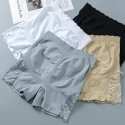 Safety Short Pants Thin Seamless Lace Shorts Leggings High Waist Hip-lifting Pants Ice Silk Panties Summer Underwear Accessories