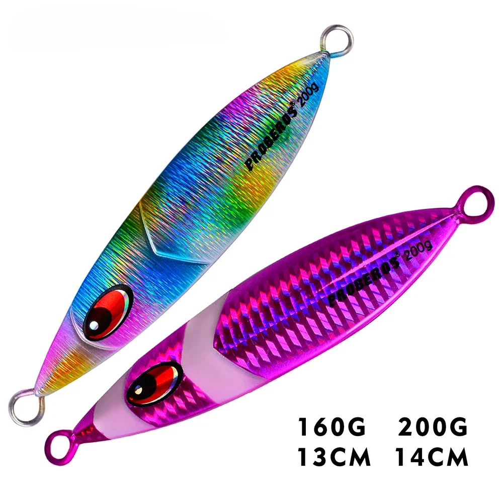Cuchara Jigging Vertical de metal con paso lento y plantilla - imagen 3