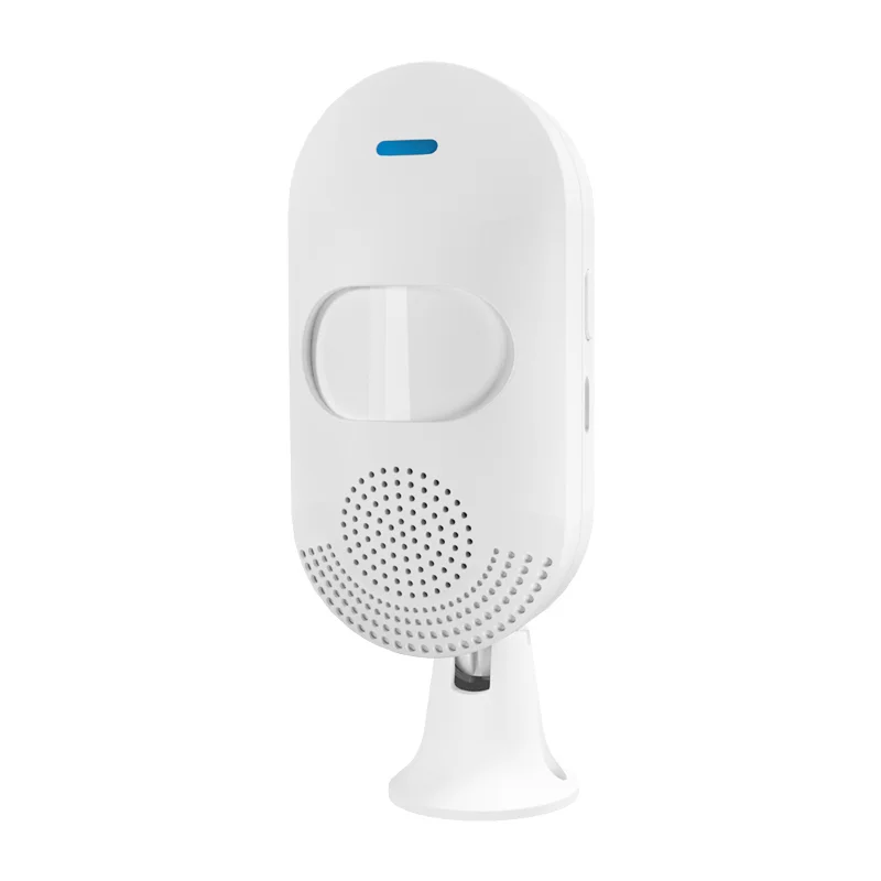 Tuya-Smart Wireless PIR Motion Sensor, Alarme Sonoro, Detector Infravermelho, Notificação Remota, Sistema de Segurança, Wi-Fi, Tuya App