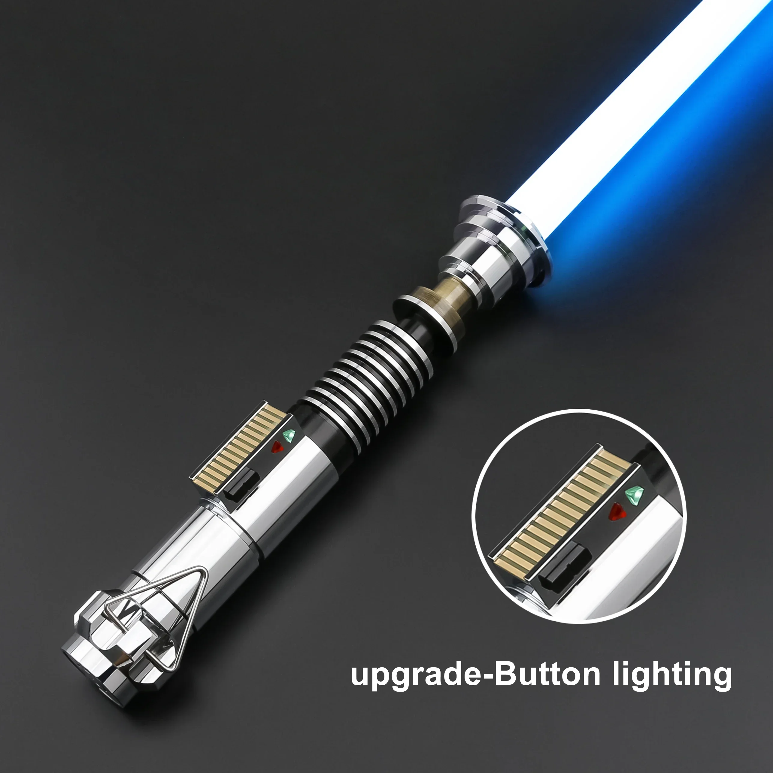 TXQSABER Luke Skywalker Lightsaber Luke EP6 Luke ROJT Heavy Dueling RGB Laser Sword Smooth Swing Ghost Effects Cosplay Jedi Toys