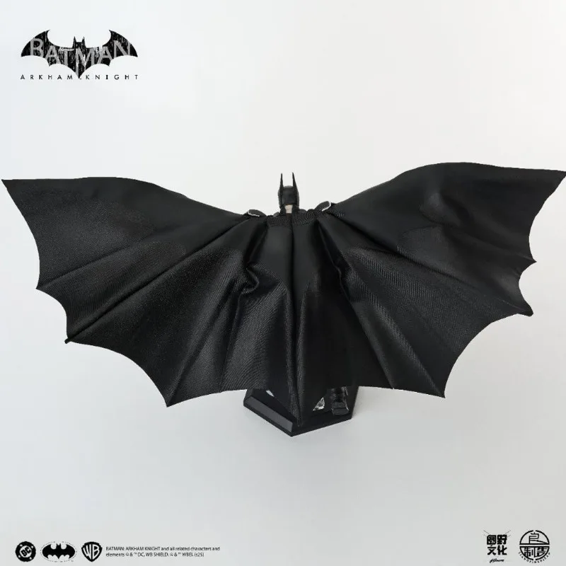 Batman Arkham Knight Action Figure 6 Inches Cloth Cape Movable Joints Interchangeable Parts with Base Stand Premium Gifts view 6