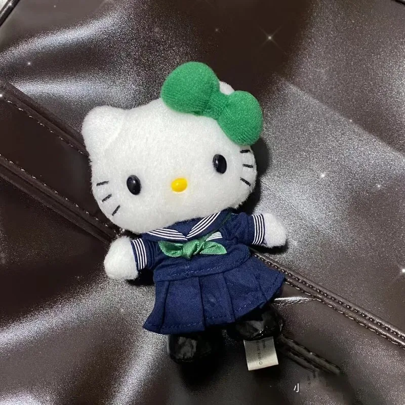 anime   Bonjour Kitty   Poupée en peluche   Porte-clés   fille   Mignon   Accessoires de paquet   décorer   Uniforme JK   remplissage en coton pp   Poupées jouets   Cadeau