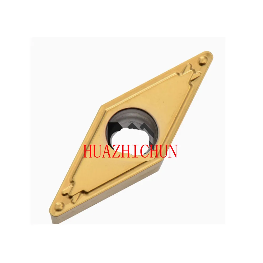 

HUAZHICHUN VBMT160404HQ CA5525 VCMT160404 Carbide Inserts Milling Cutter Tool