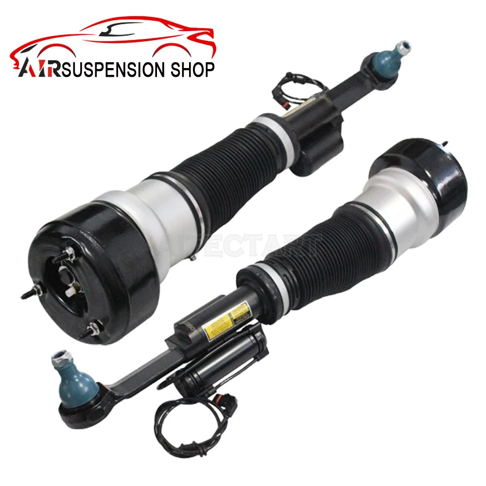 

2x FRONT LEFT+RIGHT AIR SUSPENSION SHOCK ABSORBER STRUTS FOR MERCEDES-BENZ W216 W221 S550 4MATIC, OEM 2213200438 2213200538