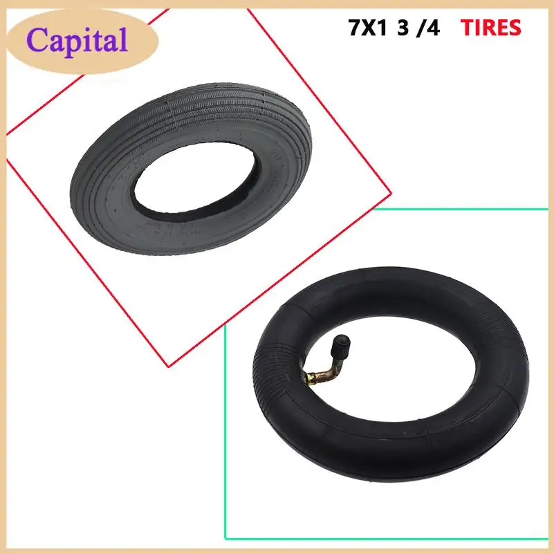 

NEW Hot sale 7 Inch Electric Wheelchair high quality Pneumatic Tires 7inch 7x1 3/4 Front Wheel Accessories Inner Tube Outer Tire
