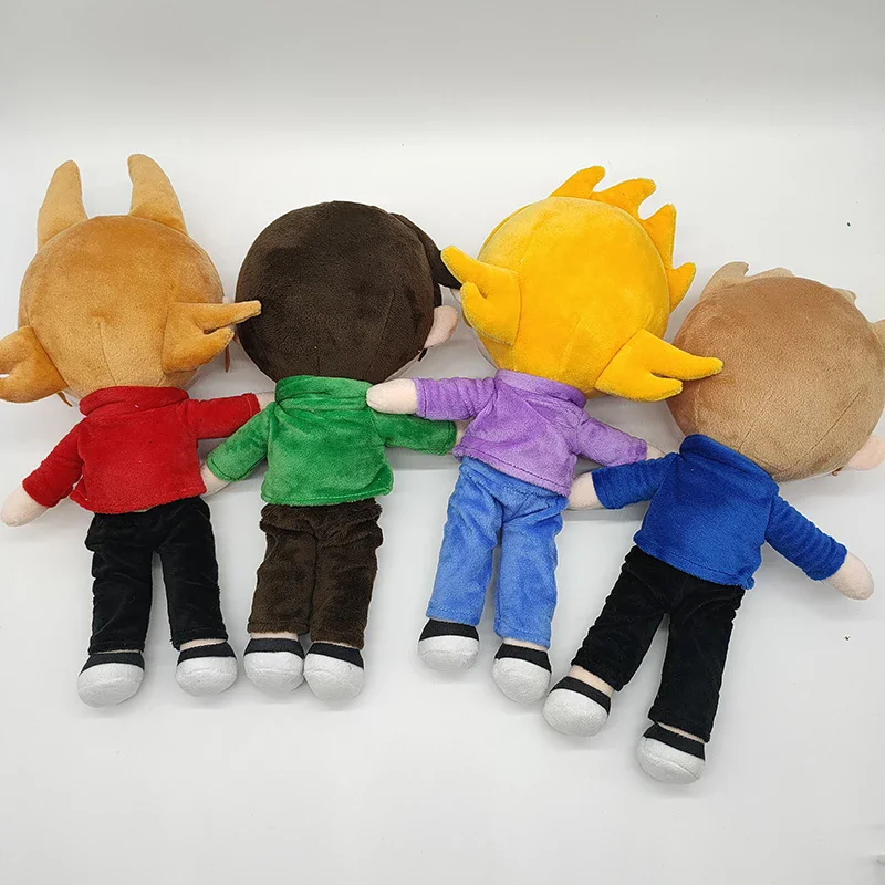 32-38CM Creative Eddsworld Plush Doll Anime Peripheral Plush Toys Tord Matt Tom Plush Dolls Kids Baby Soft Stuffed Toys Pillows