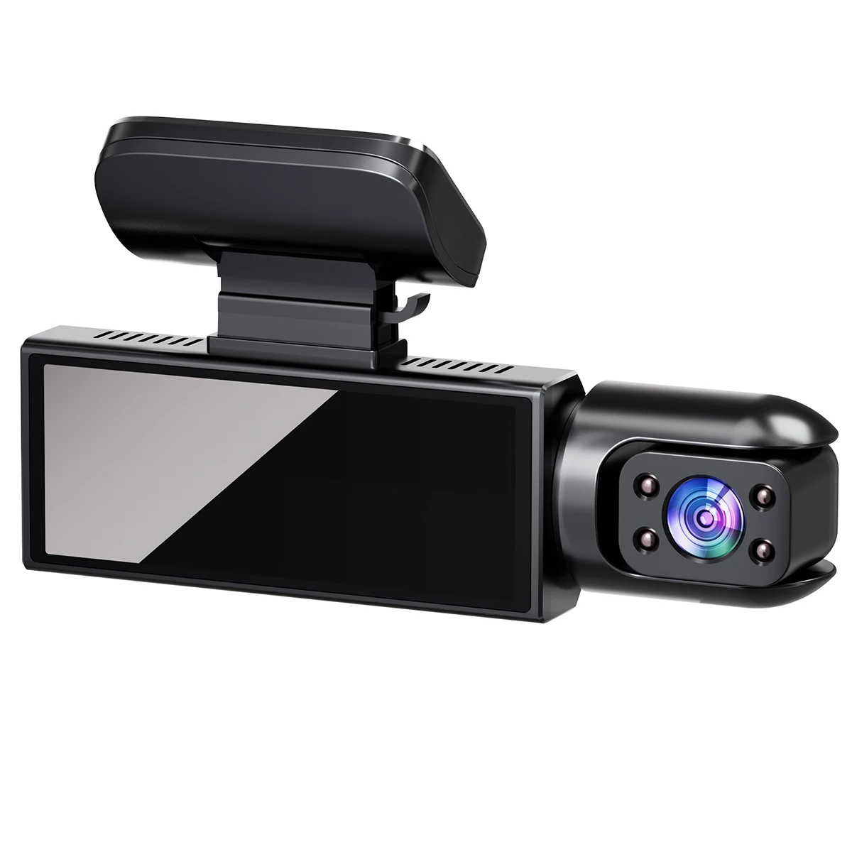 1080P Dashcam für Auto mit 2/3 Linsenoptionen, Vorder- und Rückfahrkamera sowie Innenraumüberwachung und Fahrrekorder – Detail 4