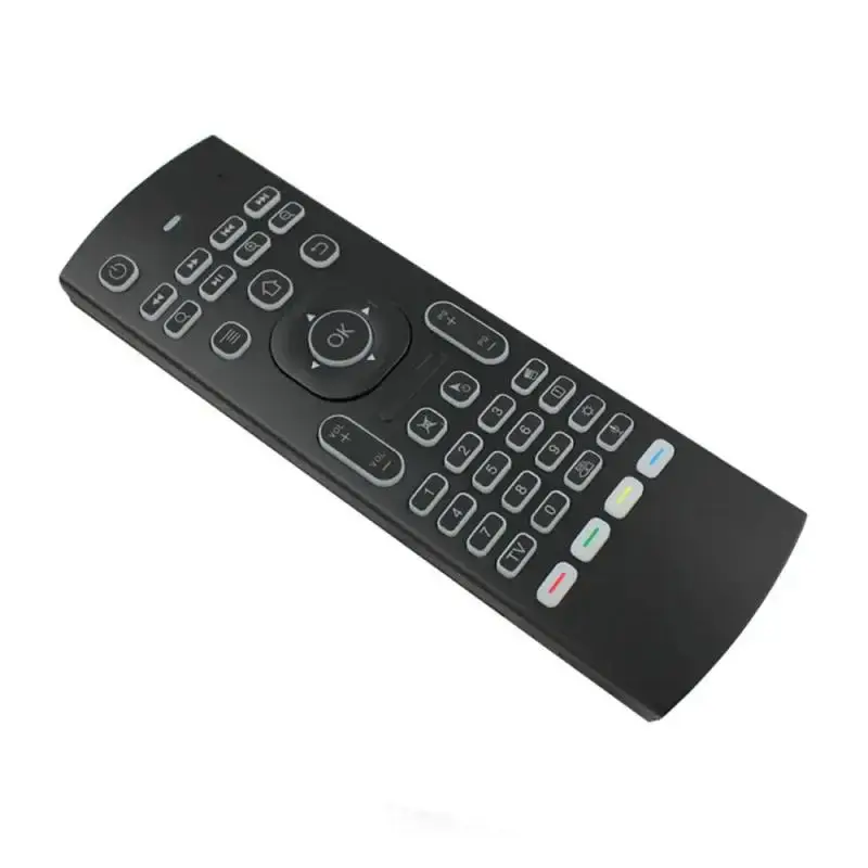 스마트 음성 리모컨 에어 마우스 백라이트, MX3 2.4G RF 무선 키보드, IR 학습, 안드로이드 9.0 TV 박스용
