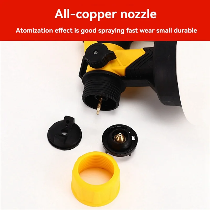 ABGH-850W Paint Sprayer,Electric Spraylacquer Painting Tool 1400Ml Container,3 Nozzles,For DIY&Home Projects(CN-6000) US Plug