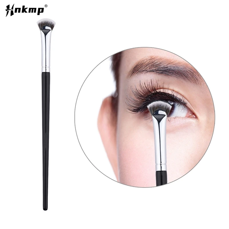 1PC Fan-shaped Eyelash Brush Soft No Shedding Professional Beauty Eyelash Makeup Brushes Mascara Highlighter Powder Smudge Tool