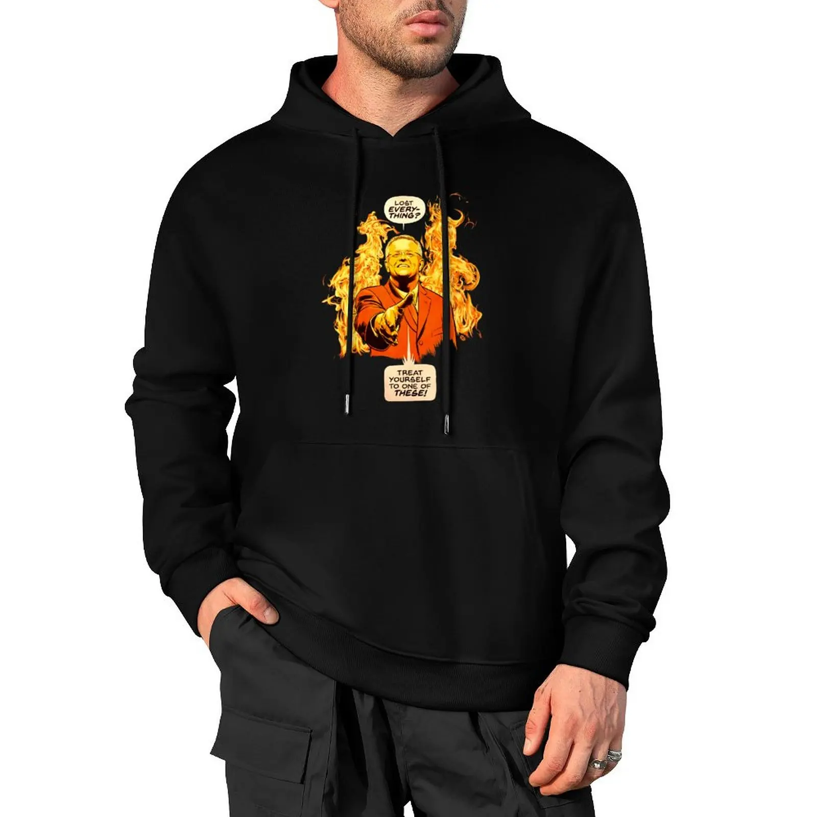 

Morrison Handshake Pullover Hoodie streetwear men men's clothing korean style clothes hoodies for men
