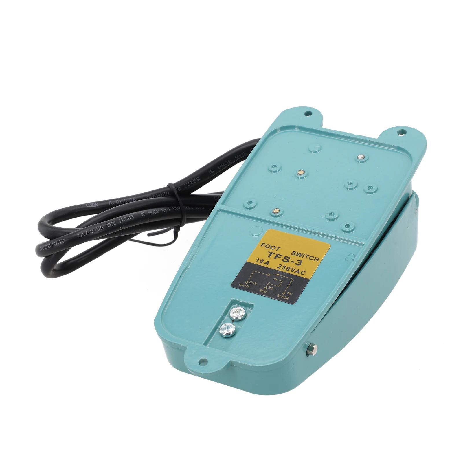 Industrial Momentary Foot Switch Pedal with Anti-Slip for Machinery Control Applications TFS2 TFS3 TFS101 TFS105 Models