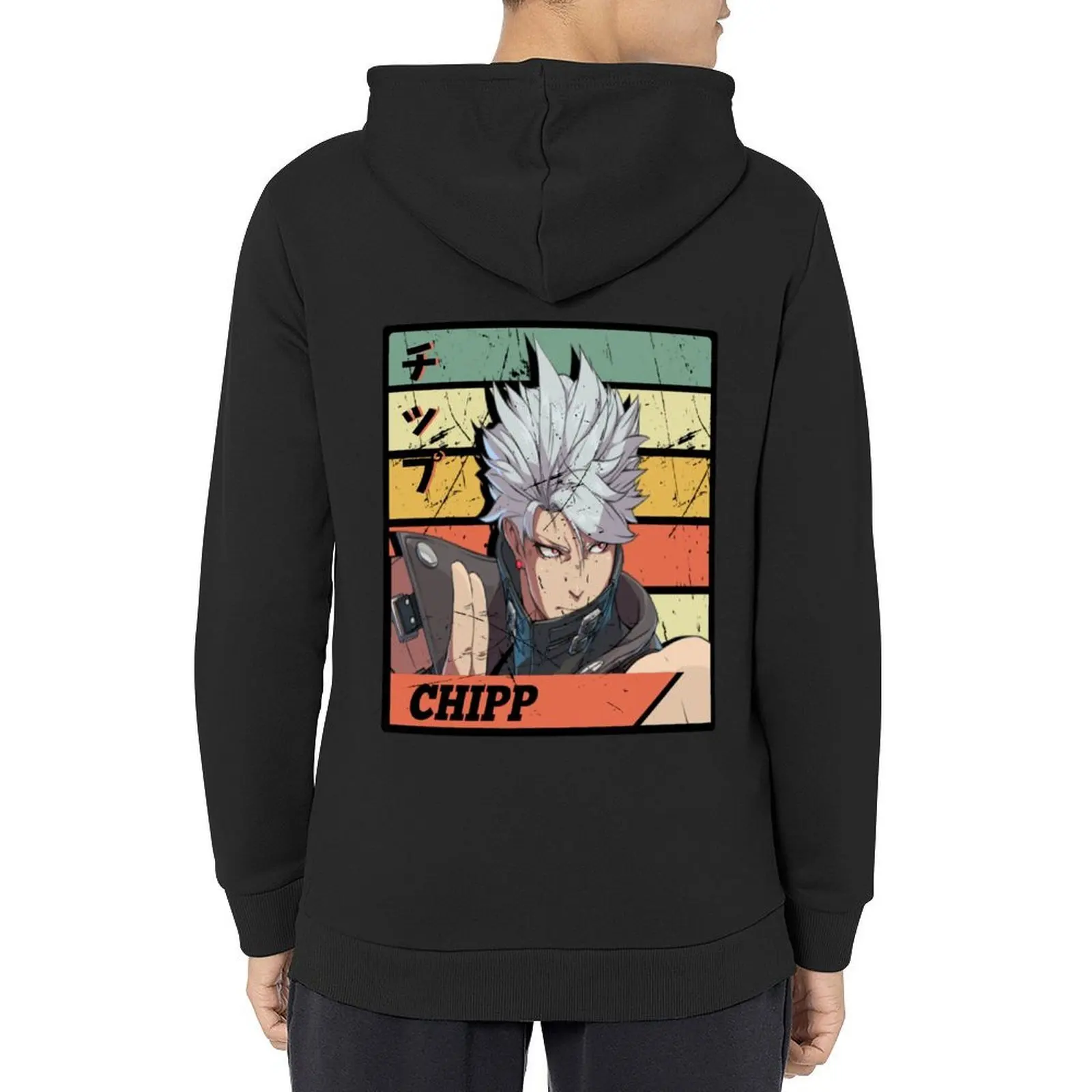 

Chipp Zanuff vintage Hoodie graphic t shirts men korean clothes hooded shirt aesthetic clothing hoodie men