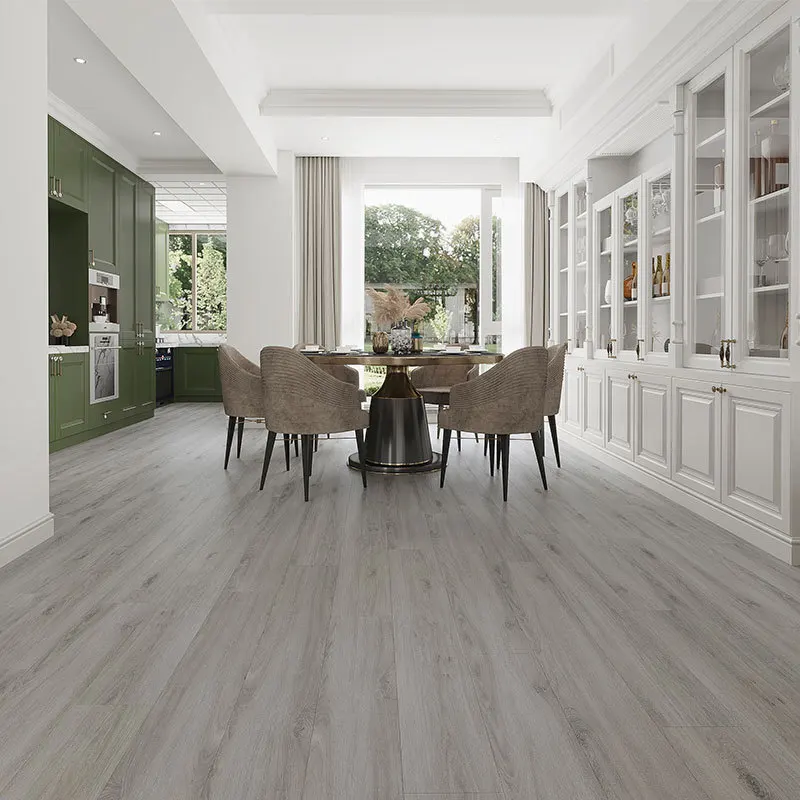 Floating Fireproof Anti-Slip Customized Marble Stone Wooden Grain Waterproof Vinyl Floor Plank Laminate Flooring Piso SPC Click