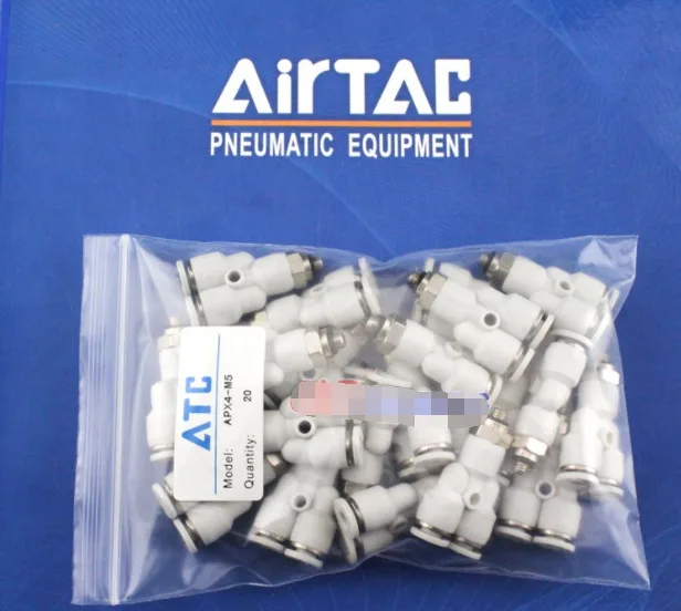 

20pcs/1Bag New AirTAC APX4-M5 APX4M5 Fittings